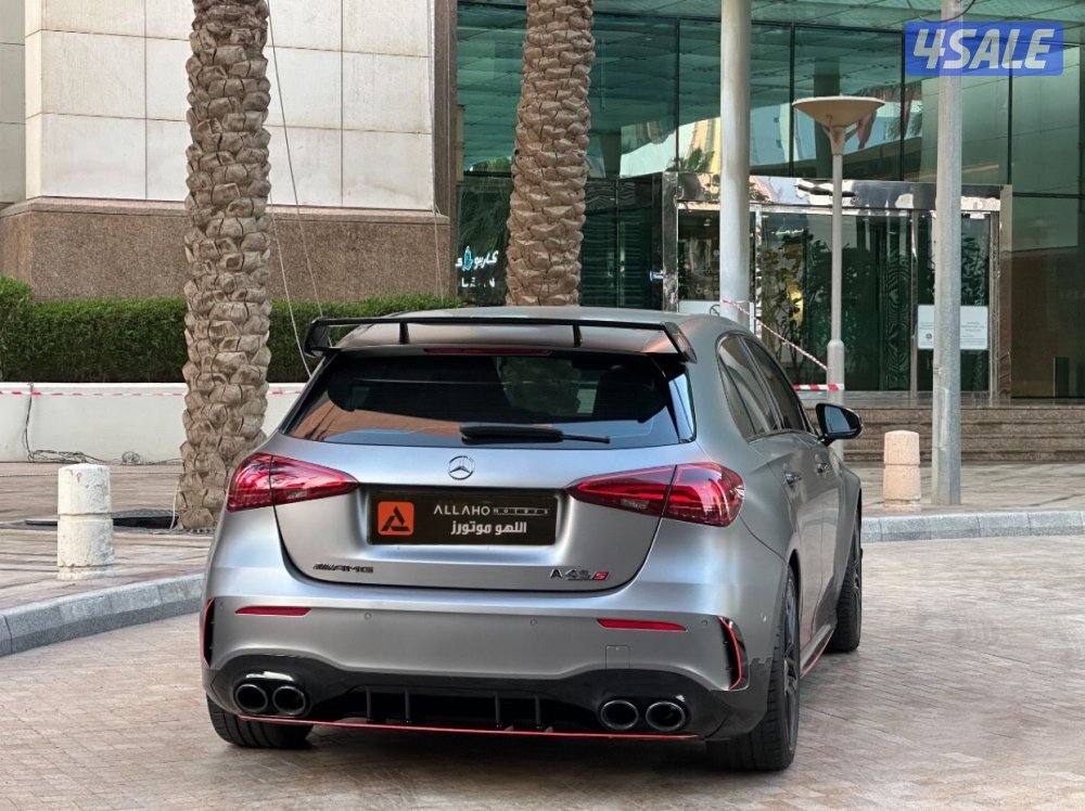 مرسيدسA45S AMG موديل2023 عداد16الف وارد الملا تحت الكفاله+الصيانه3