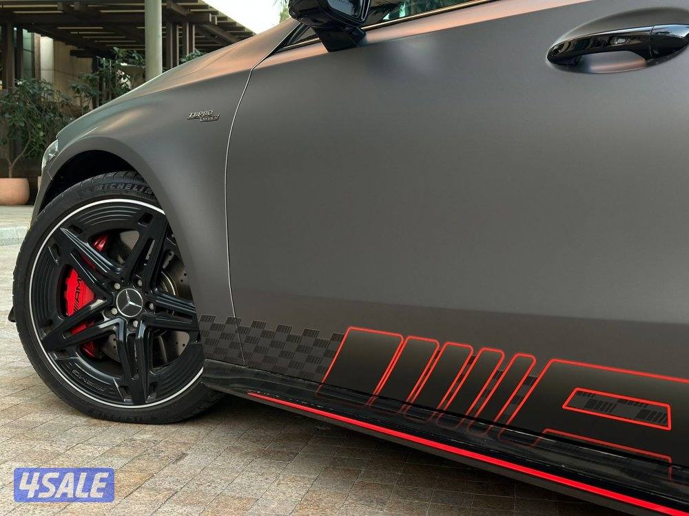 مرسيدسA45S AMG موديل2023 عداد16الف وارد الملا تحت الكفاله+الصيانه4