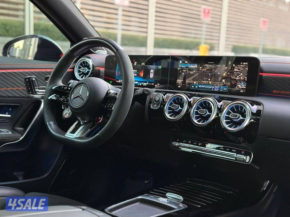 مرسيدسA45S AMG موديل2023 عداد16الف وارد الملا تحت الكفاله+الصيانه6