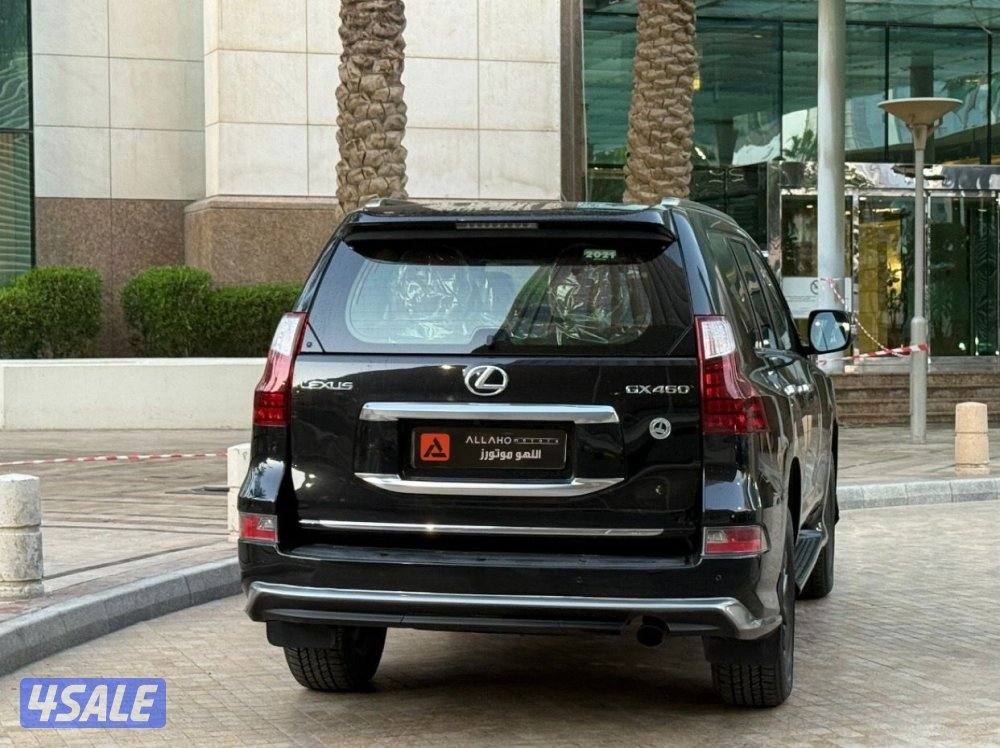 لكزسGX460موديل2021عداد14الف الساير سيرفس منتظم بحاله نادره تحت الكفاله3