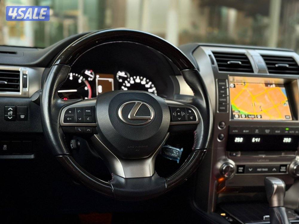 لكزسGX460موديل2021عداد14الف الساير سيرفس منتظم بحاله نادره تحت الكفاله5