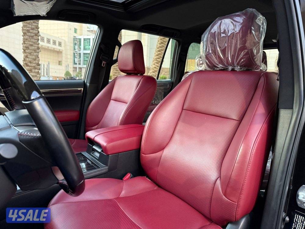 لكزسGX460موديل2021عداد14الف الساير سيرفس منتظم بحاله نادره تحت الكفاله7