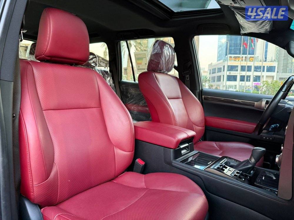 لكزسGX460موديل2021عداد14الف الساير سيرفس منتظم بحاله نادره تحت الكفاله8