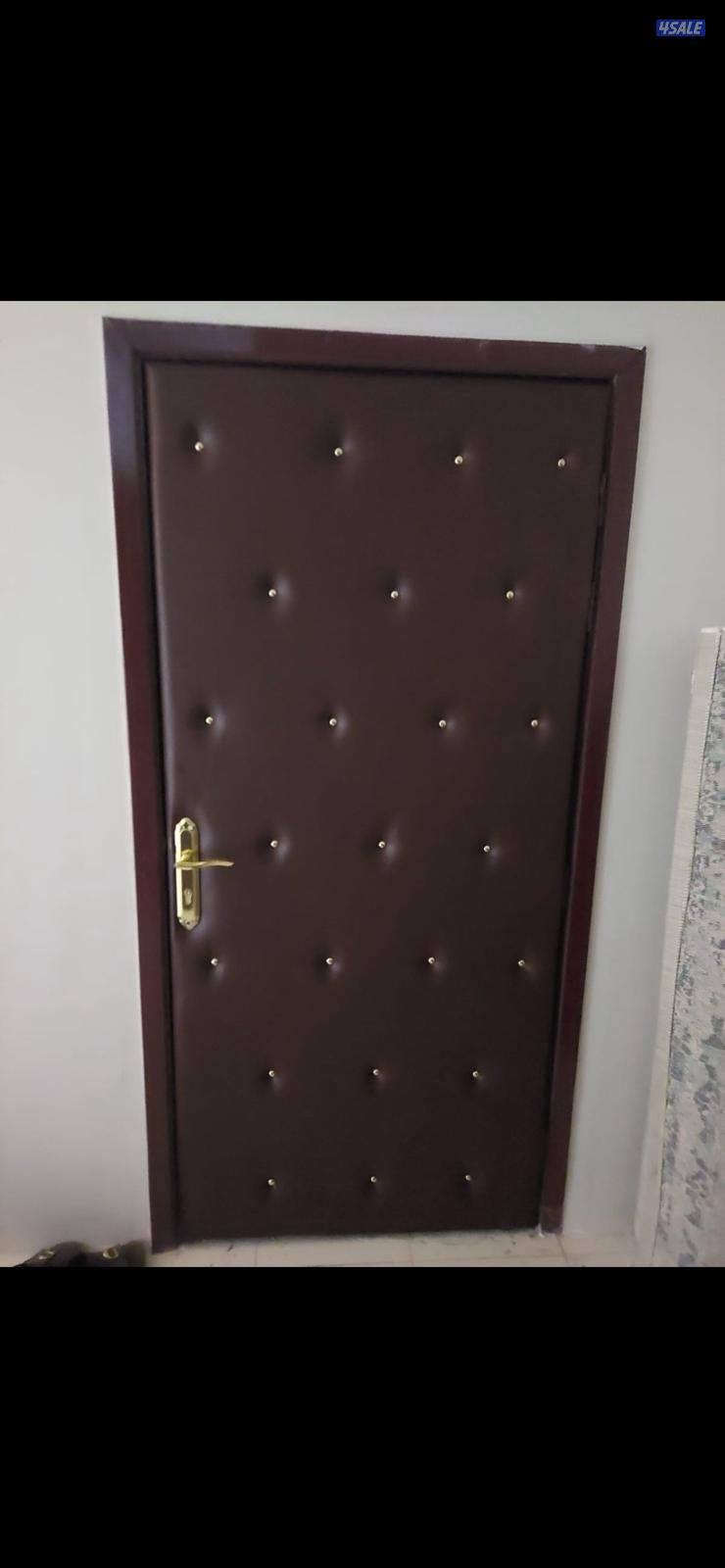 نجار أبواب عازل صوت تلبيس وتنجيد الأبواب للعازل9