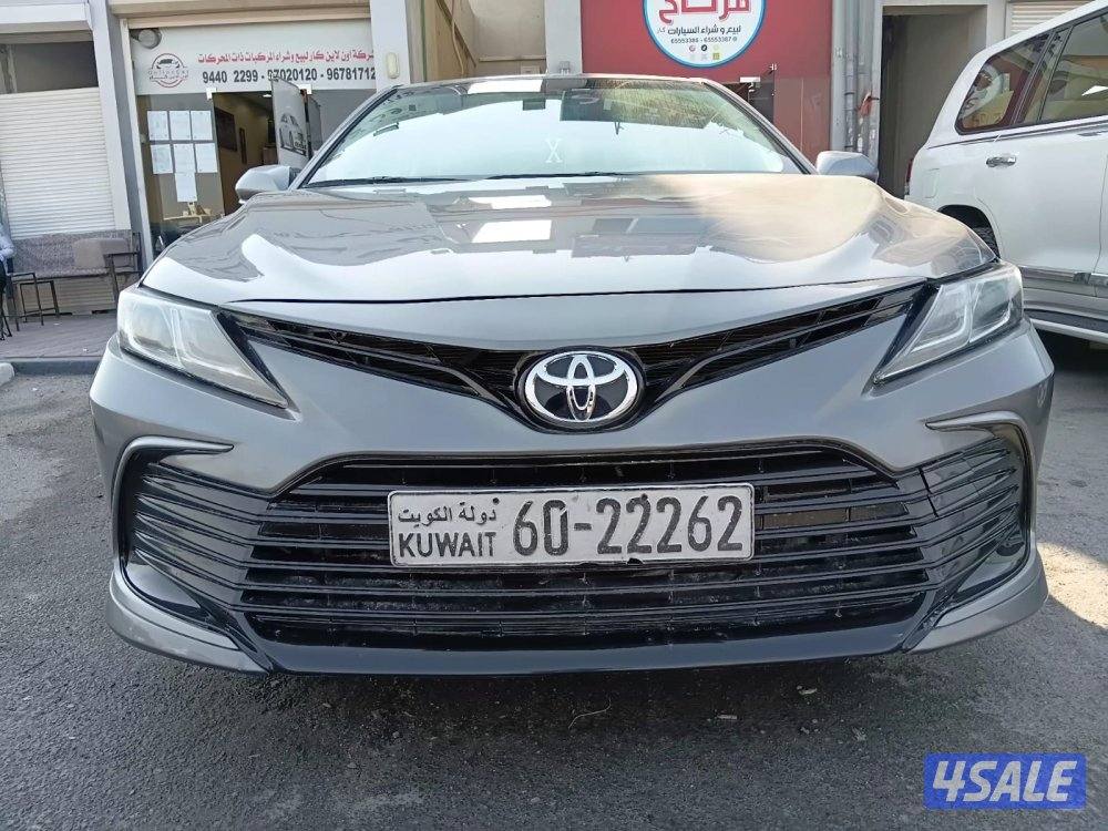 كامري موديل 2021 ماشي240الف شرط الفحص قير مكينة شاصي ضربةمن الامام0