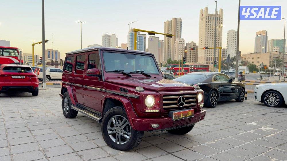 مرسيدس G 500/ موديل 2014/ عداد 77 ألف/ وكالة الكويت/ صبغ الوكالة/ تحفة0
