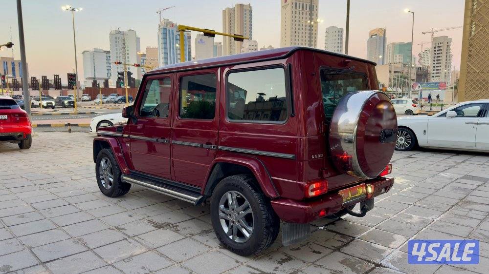 مرسيدس G 500/ موديل 2014/ عداد 77 ألف/ وكالة الكويت/ صبغ الوكالة/ تحفة4