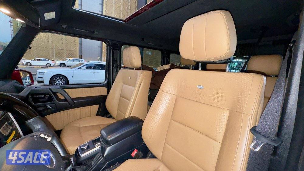 مرسيدس G 500/ موديل 2014/ عداد 77 ألف/ وكالة الكويت/ صبغ الوكالة/ تحفة10
