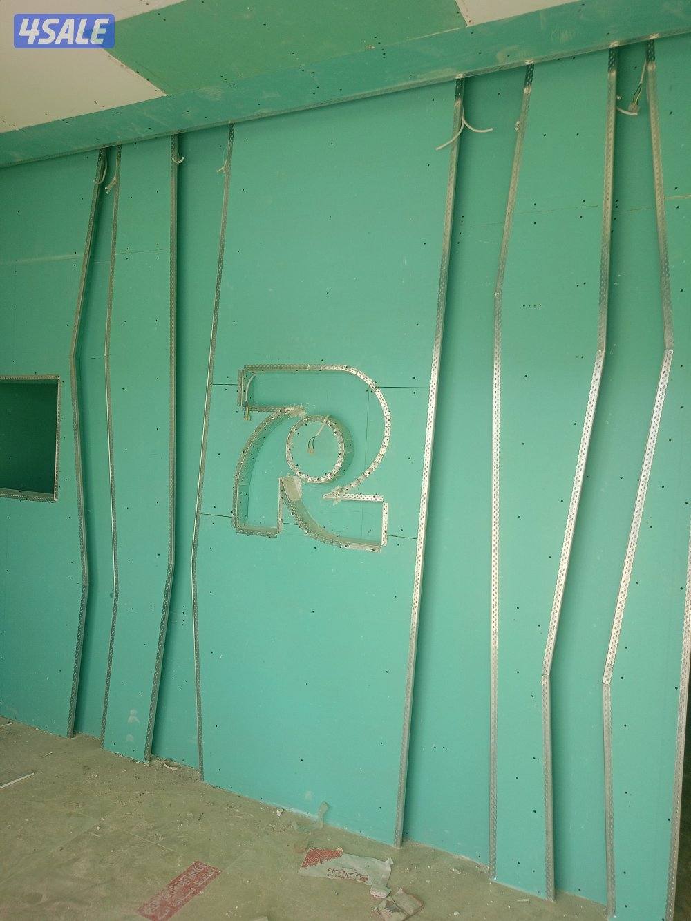 معلم جبس بورد وبديل الخشب وبديل الرخام وتكسير وصبغ 60×60 وديكورات جبس5