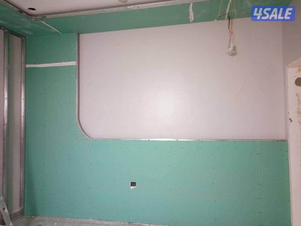 معلم جبس بورد وبديل الخشب وبديل الرخام وتكسير وصبغ 60×60 وديكورات جبس8