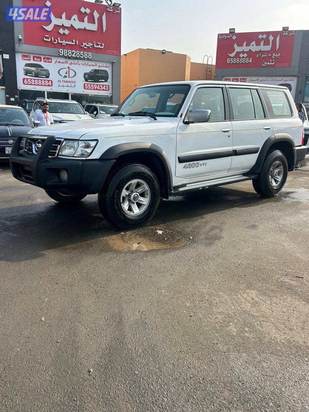 نيسان باترول سفارى موديل 2002 ماشى 505.000 k.m0