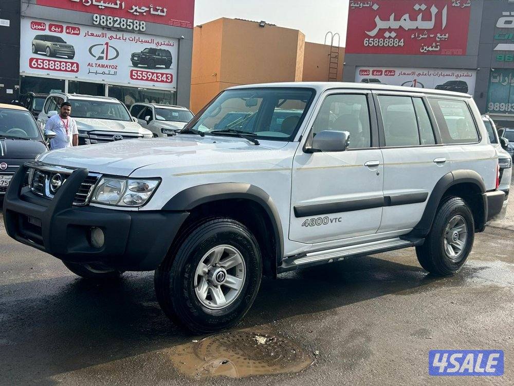 نيسان باترول سفارى موديل 2002 ماشى 505.000 k.m8