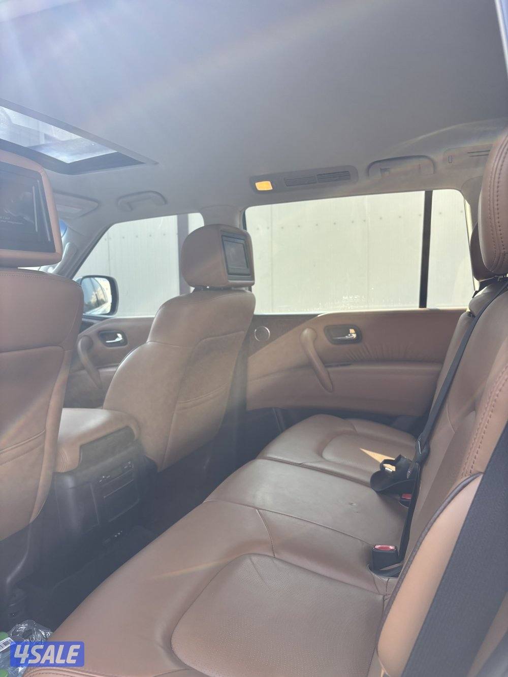 نيسان باترول ابيض 2015 صبغ الوكاله4