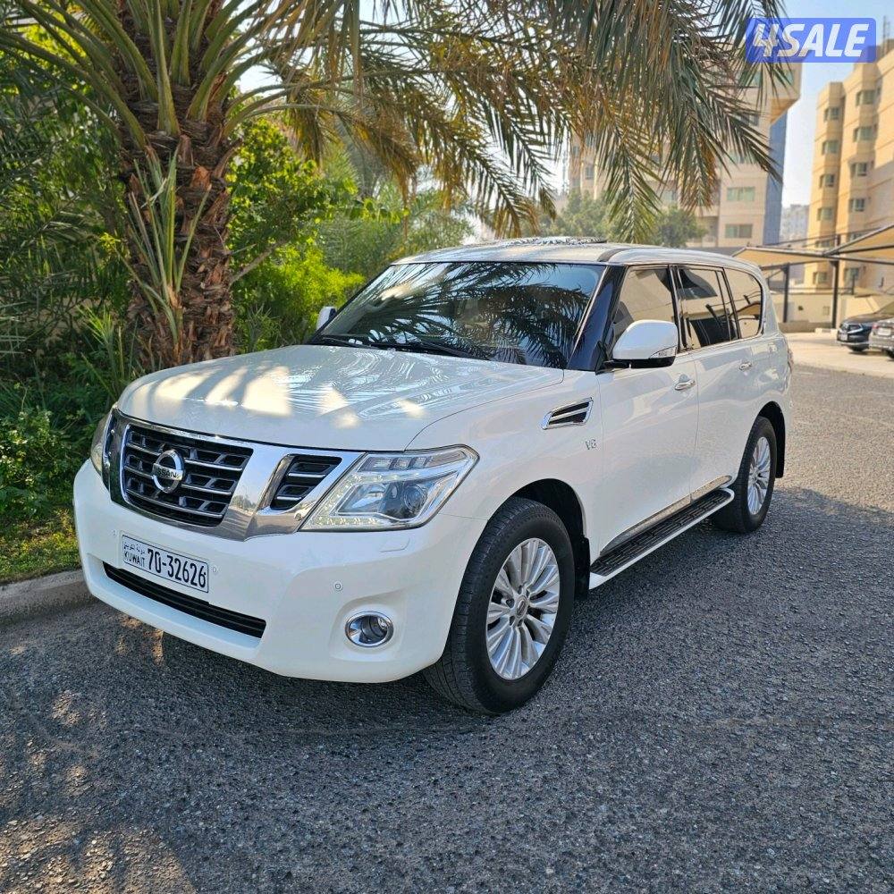 Nissan Patrol Titanium 2017 صبغ الوكالة0