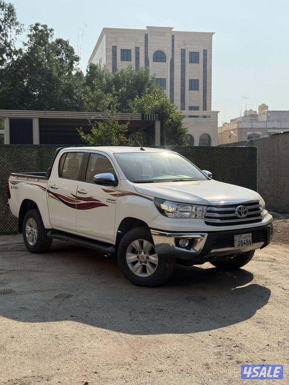 هايلكس ٢٠٢٠ شرط الفحص بالكامل صبغ وكاله1