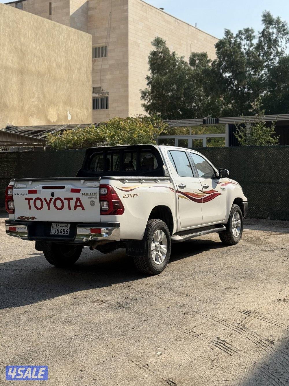 هايلكس ٢٠٢٠ شرط الفحص بالكامل صبغ وكاله2