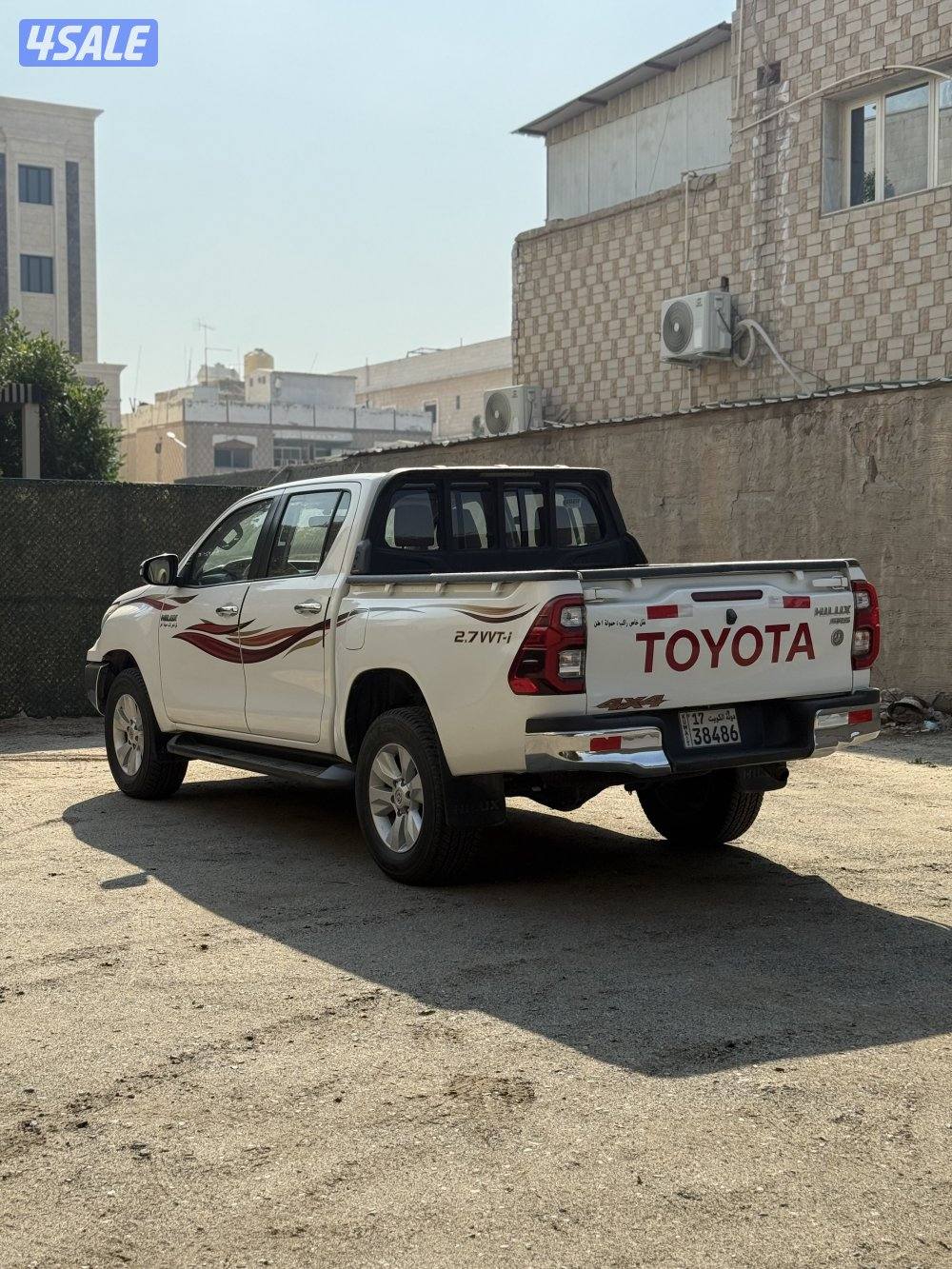 هايلكس ٢٠٢٠ شرط الفحص بالكامل صبغ وكاله4