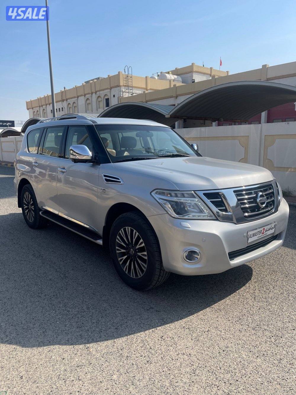 نيسان باترول بلاتينوم ستي وارد قطر صبغ قطعتين فحص جير مكينه شاصي1