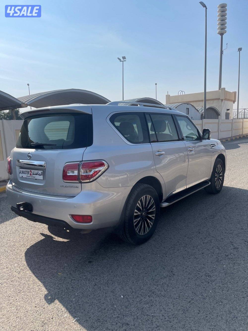 نيسان باترول بلاتينوم ستي وارد قطر صبغ قطعتين فحص جير مكينه شاصي2