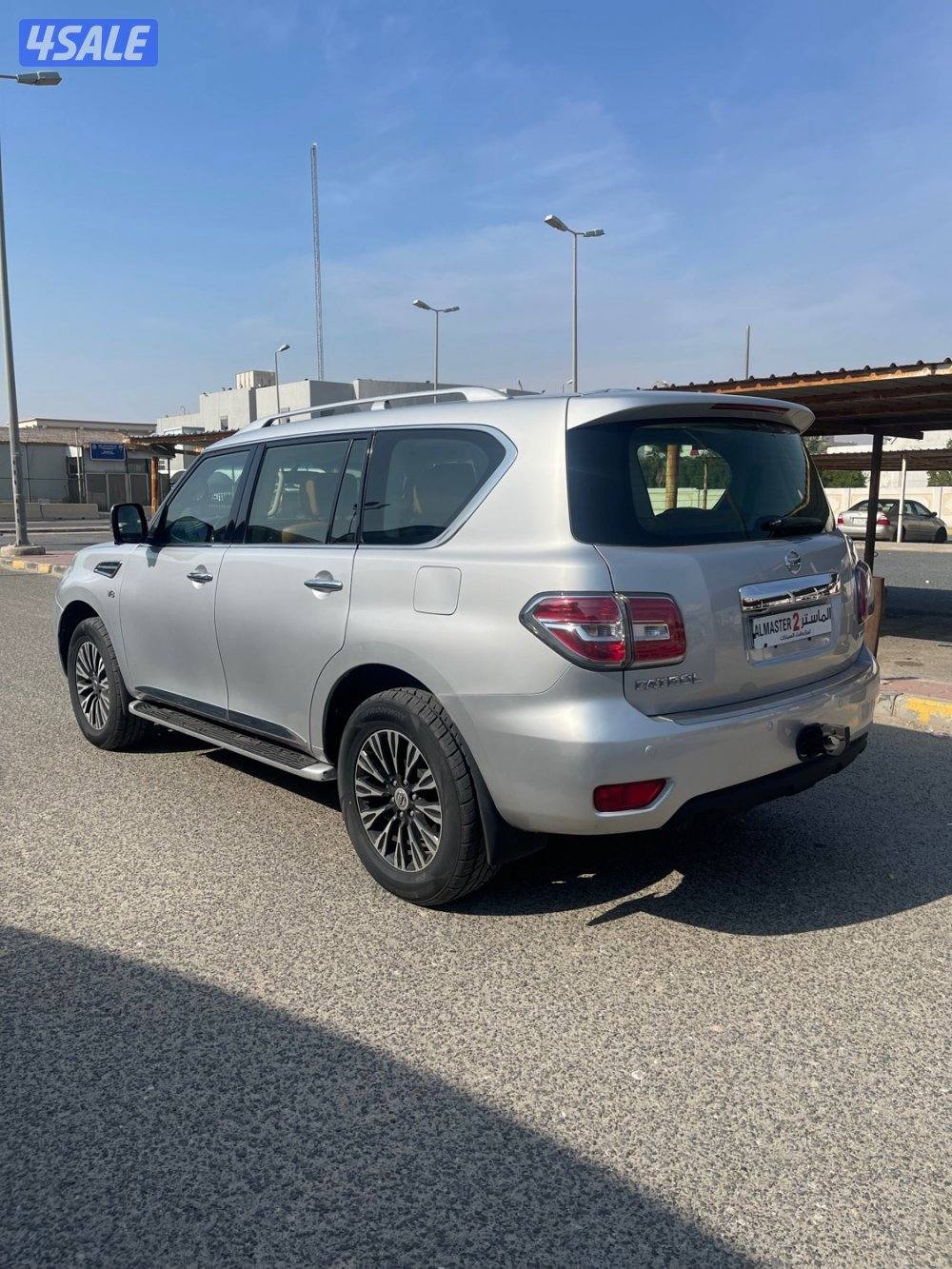 نيسان باترول بلاتينوم ستي وارد قطر صبغ قطعتين فحص جير مكينه شاصي3