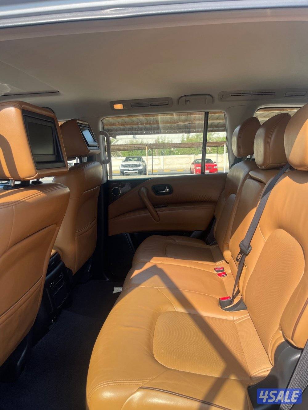 نيسان باترول بلاتينوم ستي وارد قطر صبغ قطعتين فحص جير مكينه شاصي6