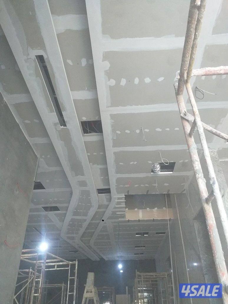 ديكورات جبس بورد بارتيشن جبس بورد قاطع جبس بورد اصباغ بديل خشب بديل1