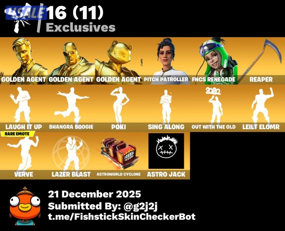 حساب فورت نايت نادر10