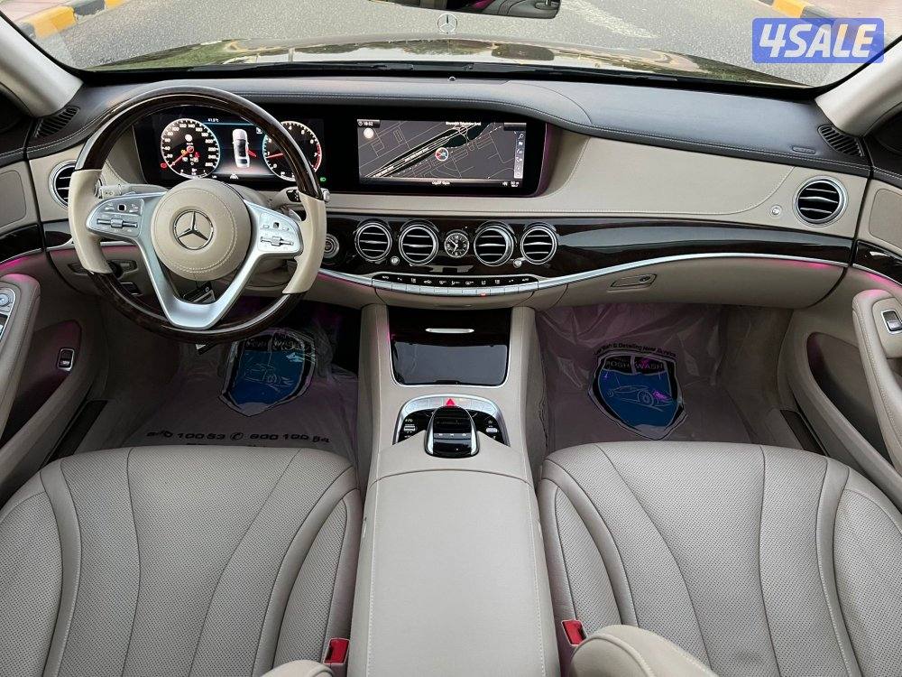 اس كلاس s450 موديل 2020 شرط الفحص والنظافه صبغ الوكاله وارد الملا7