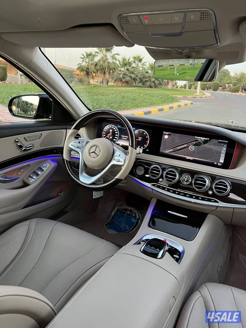 اس كلاس s450 موديل 2020 شرط الفحص والنظافه صبغ الوكاله وارد الملا8