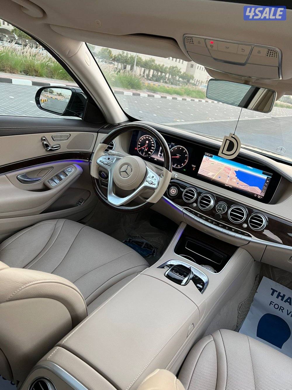 اس كلاس s450 موديل 2020 شرط الفحص والنظافه صبغ الوكاله وارد الملا9