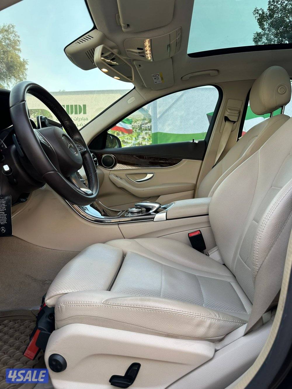 للبيع مرسيدس C200 موديل 2015 وارد البشر صبغ الوكالة ماعدا ثلاث قطع9
