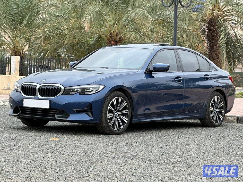 بي إم 320i موديل 2022 ماشي 45 الف تحت الكفاله0