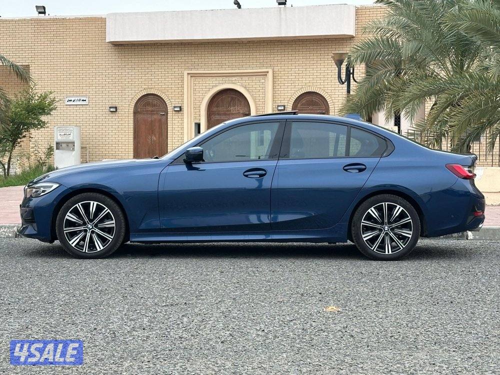 بي إم 320i موديل 2022 ماشي 45 الف تحت الكفاله3