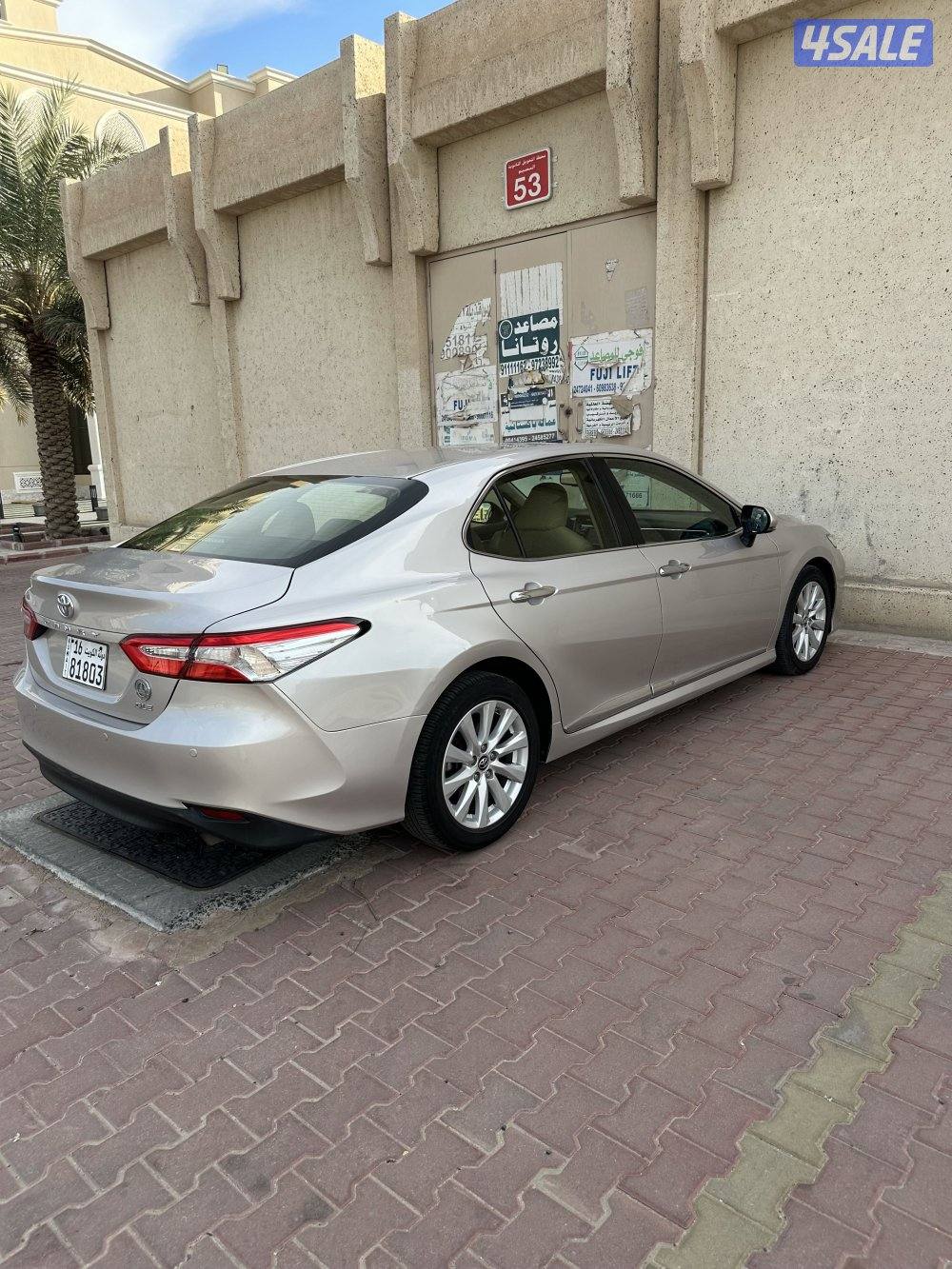 للبيع كامري 2018 صبغ الوكاله3