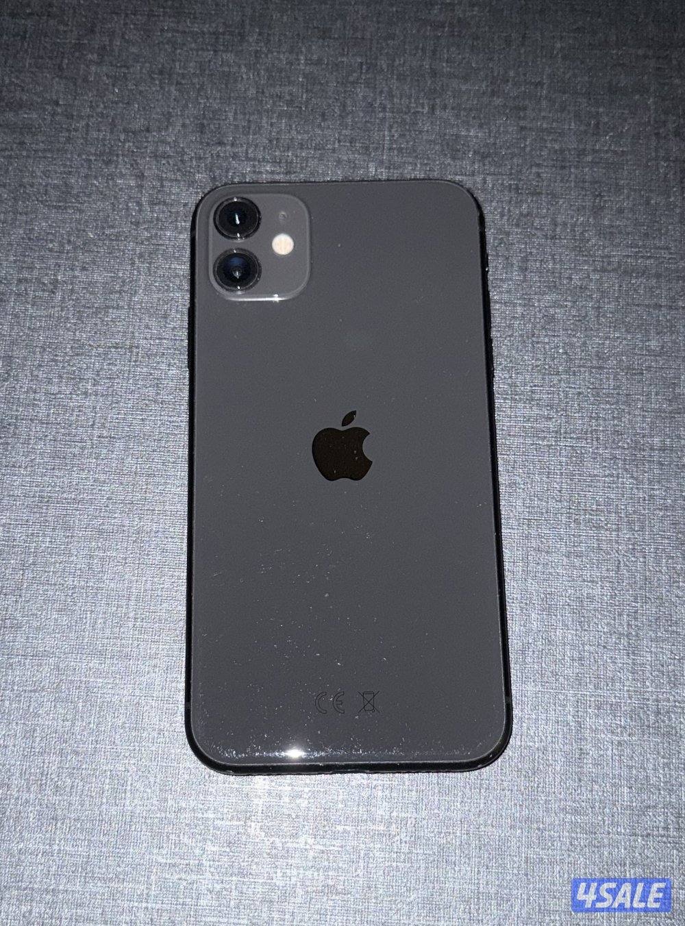 للبيع ايفون 11 اسود 128GB مستعمل1