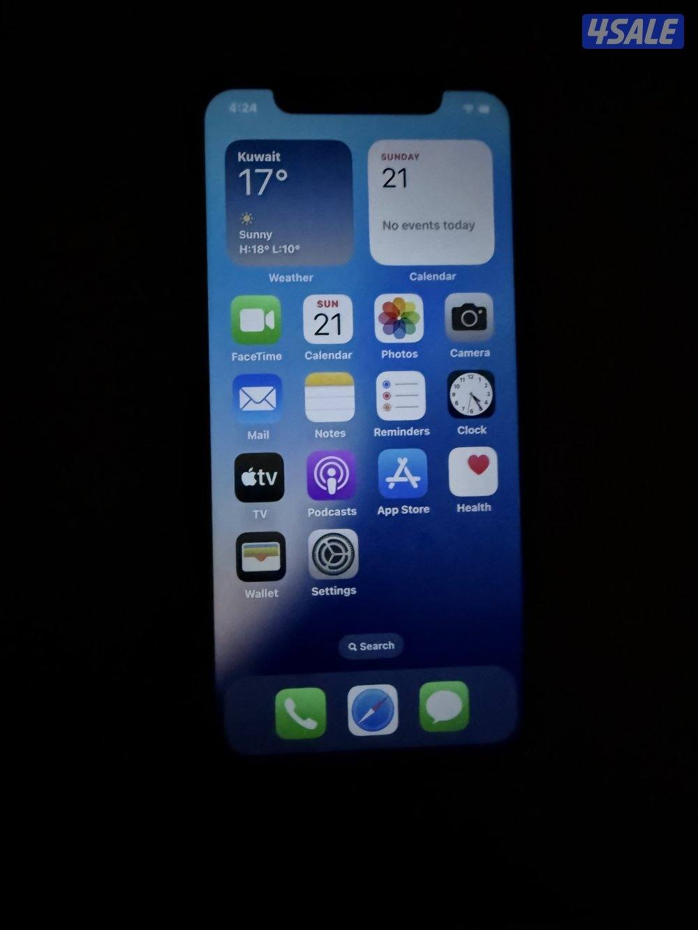 للبيع ايفون 11 اسود 128GB مستعمل2