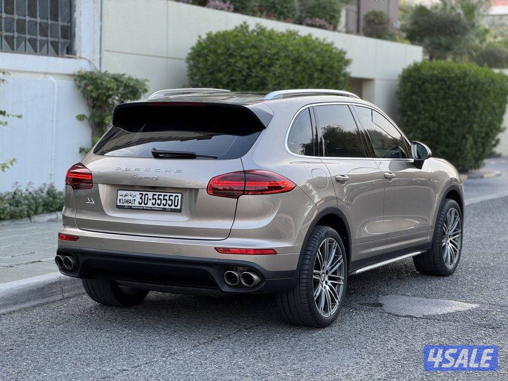 بورش - كايين S موديل 2015 عداد 80 الدرجة الأولى بهبهاني صبغ وكالة3