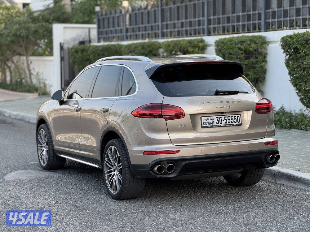 بورش - كايين S موديل 2015 عداد 80 الدرجة الأولى بهبهاني صبغ وكالة4