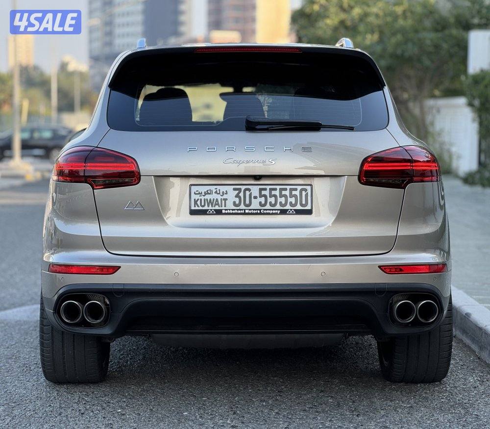 بورش - كايين S موديل 2015 عداد 80 الدرجة الأولى بهبهاني صبغ وكالة7
