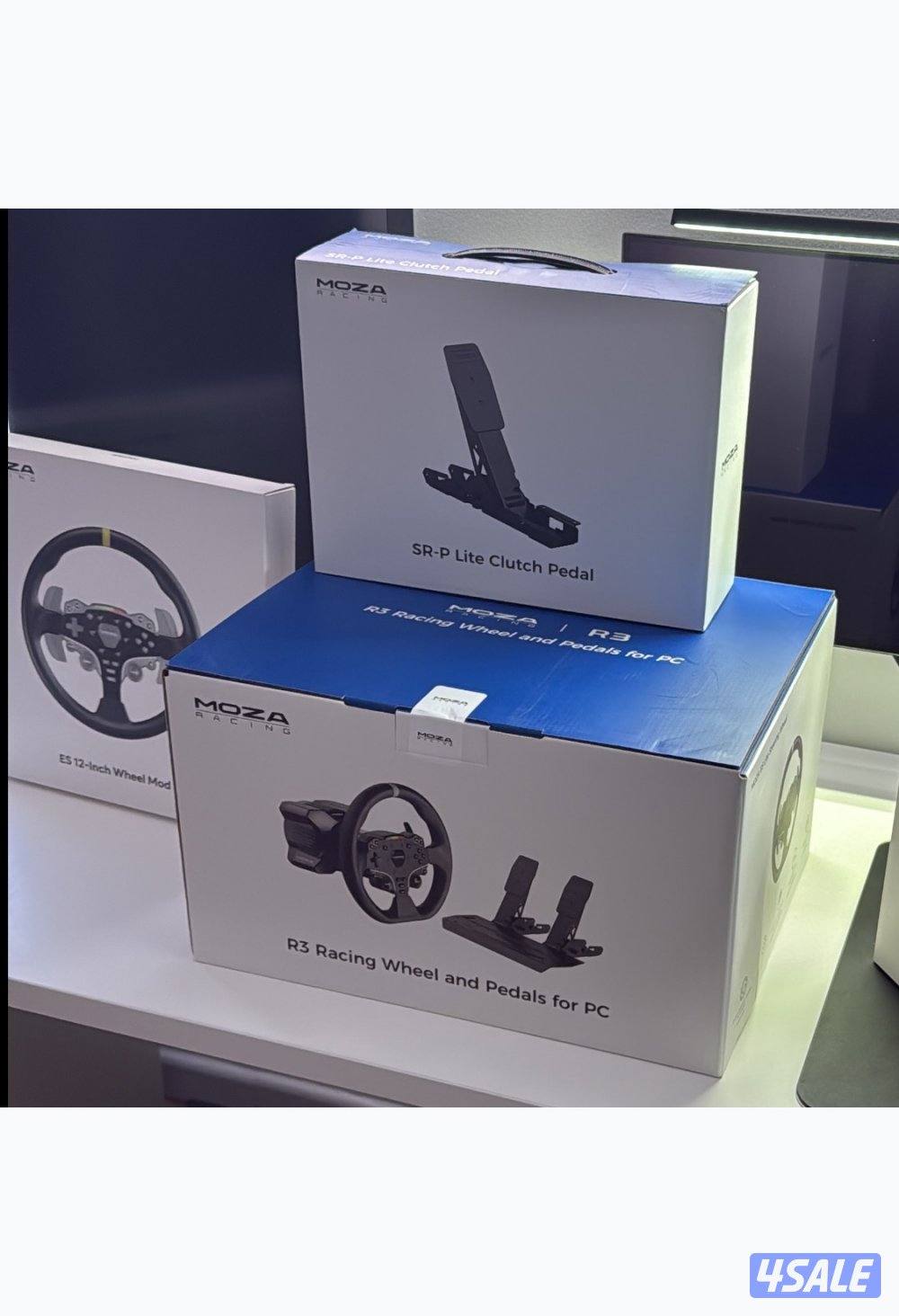 سكان Moza R3 + كرسي كامل مع ستاند شاشة + ملحقات سكان1