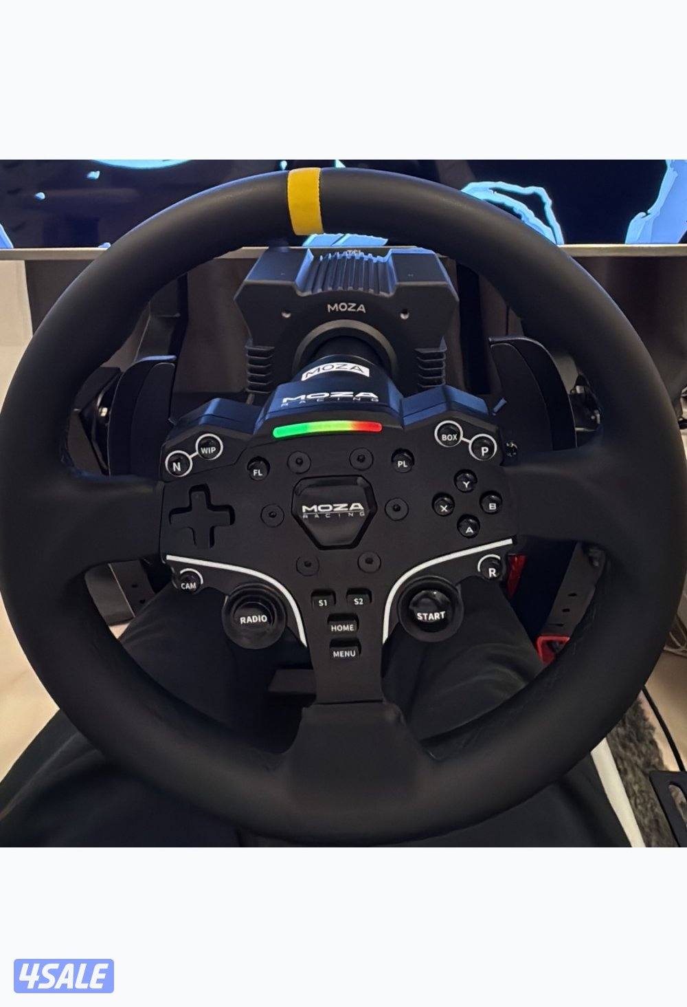 سكان Moza R3 + كرسي كامل مع ستاند شاشة + ملحقات سكان2