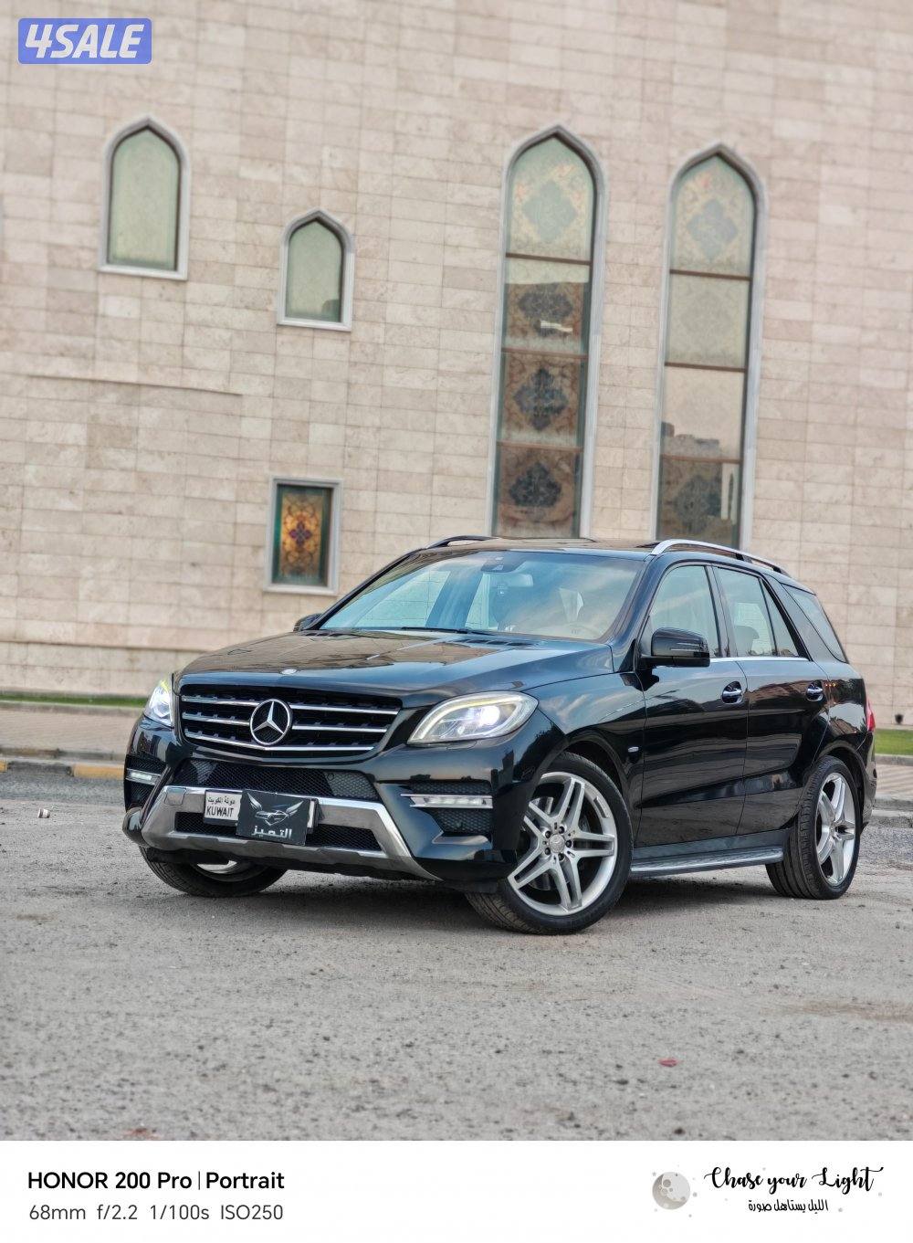 Mercedes ML350 شرش لفحص    موديل20132