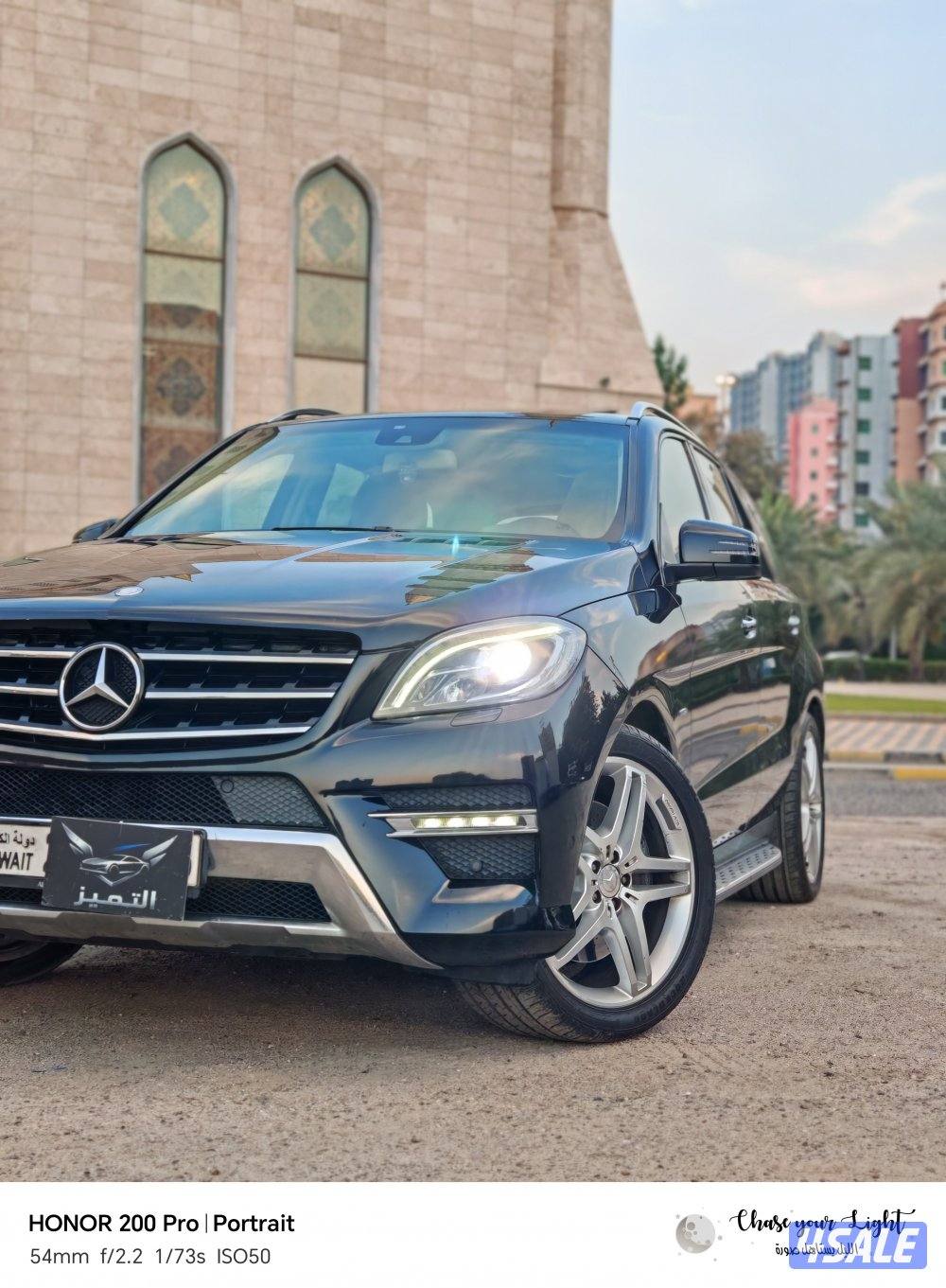 Mercedes ML350 شرش لفحص    موديل20133
