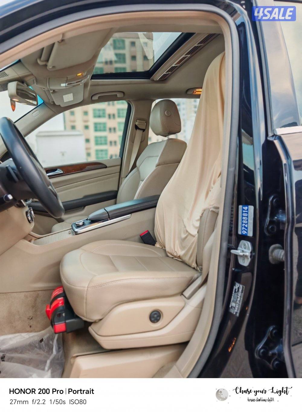 Mercedes ML350 شرش لفحص    موديل20135