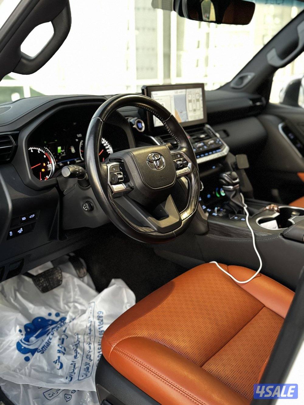 لاندكروزر VXR 2022 صبغ الوكاله ماشي 58 الدرجه الاولى شرط الفحص6