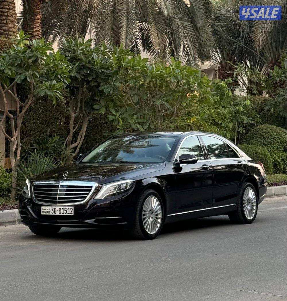 للبيع مرسيدس S400 موديل 2015 وارد البشر صبغ الوكالة0