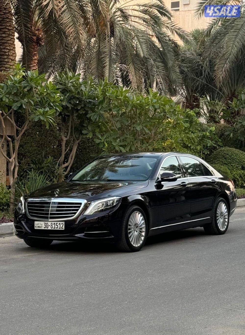 للبيع مرسيدس S400 موديل 2015 وارد البشر صبغ الوكالة1