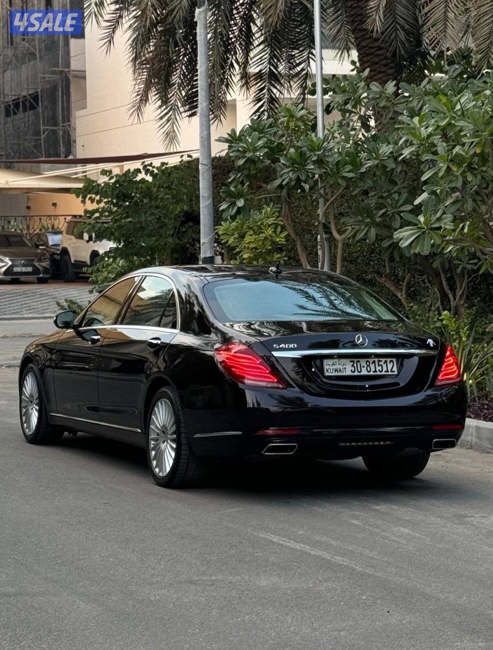 للبيع مرسيدس S400 موديل 2015 وارد البشر صبغ الوكالة4