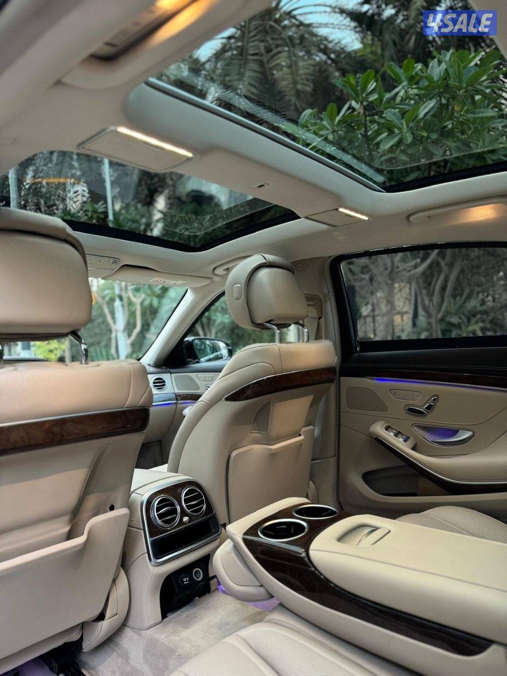 للبيع مرسيدس S400 موديل 2015 وارد البشر صبغ الوكالة12