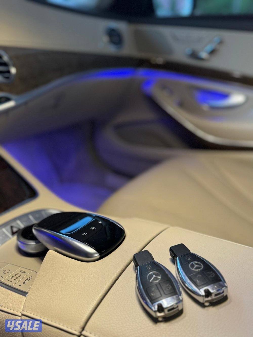 للبيع مرسيدس S400 موديل 2015 وارد البشر صبغ الوكالة14